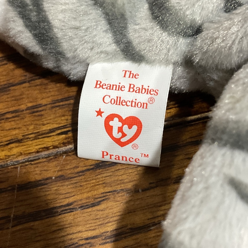 Ty Beanie Babies Cat 🐈 Set: Gray Prance, White Flip, Tan Scat, Light Brown Nip - Picture 12 of 12
